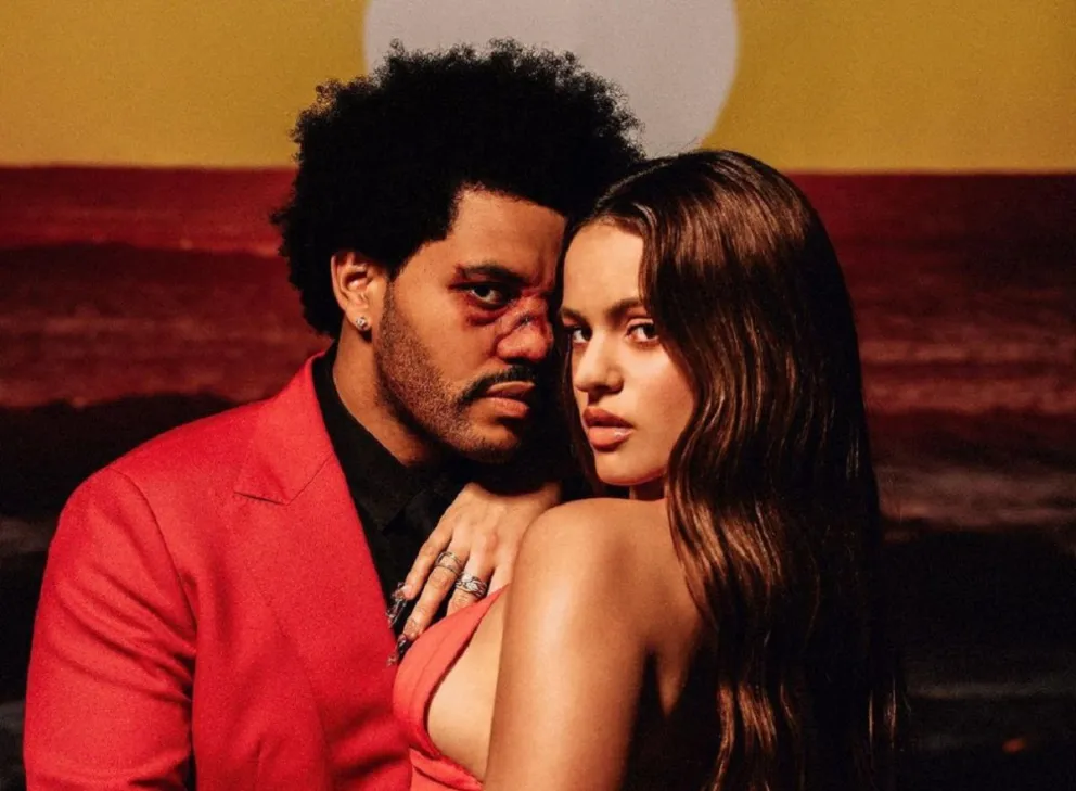 The Weeknd lanzó el remix de su éxito “Blinding Lights” junto a Rosalía y los memes inundaron todo