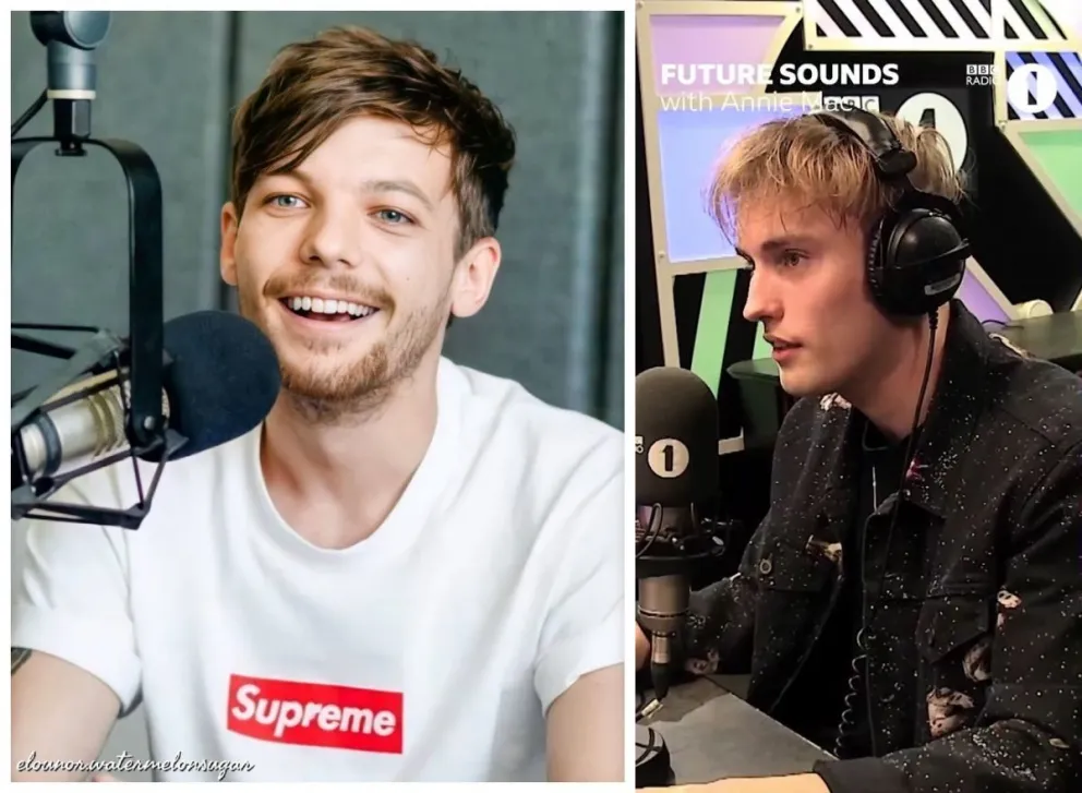 Louis Tomlinson y Sam Fender. Fuente (Instagram)