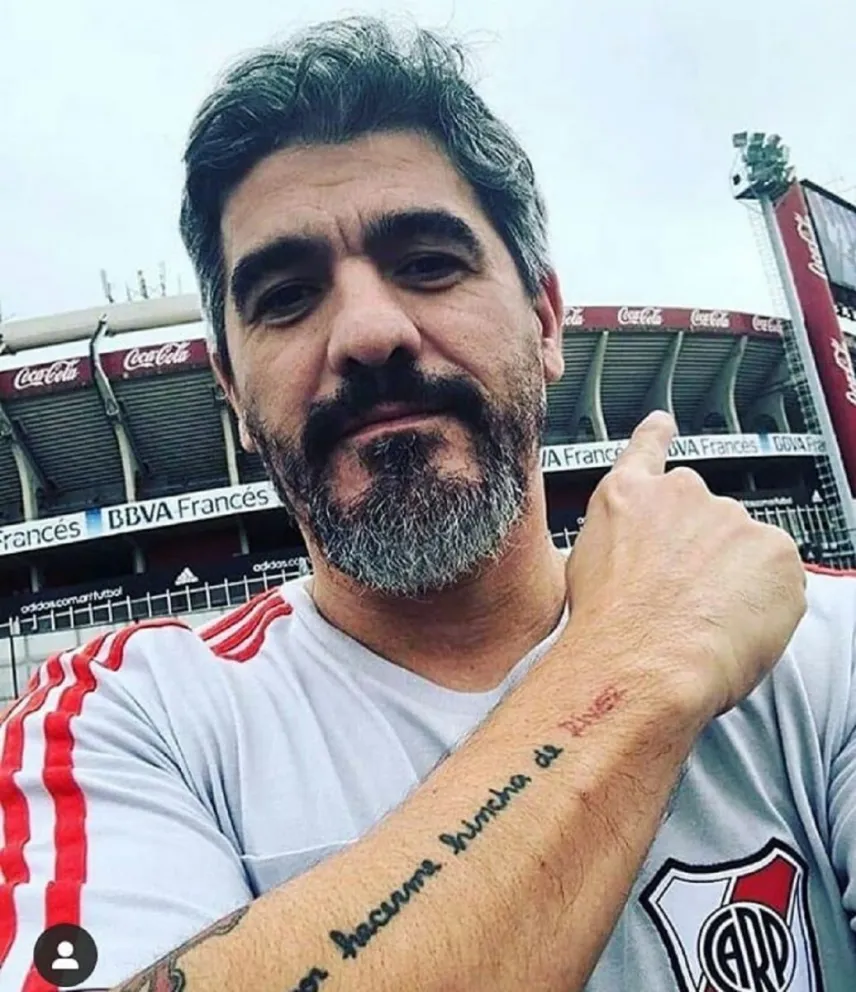Ariel "El Burrito" Ortega Fuente:(Instagram)