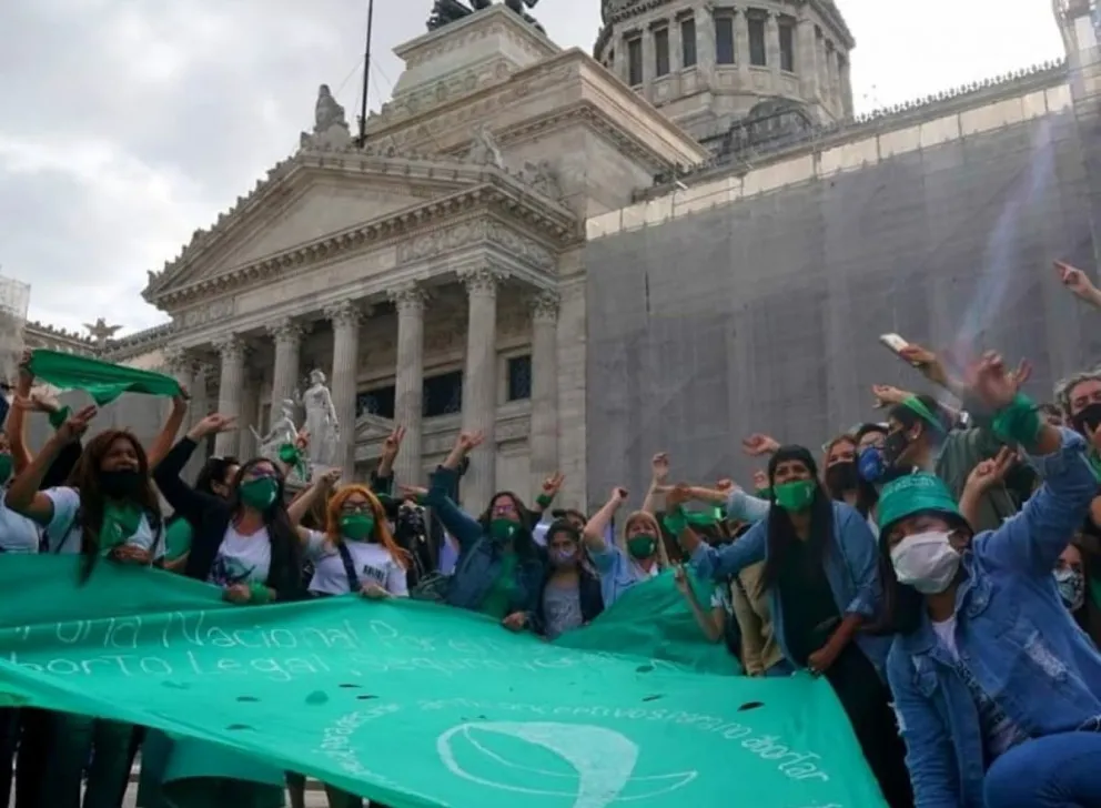 Aborto legal. Fuente: (Twitter)