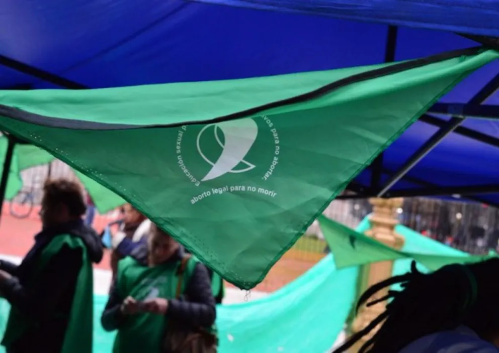 Legalización del aborto. Fuente: (Twitter)