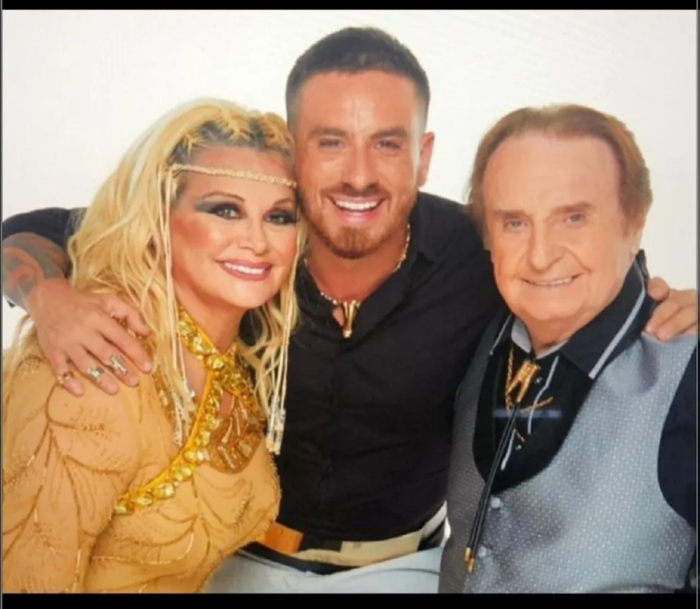 Carmen Barbieri, Fede y Santiago Bal. Fuente (Twitter)