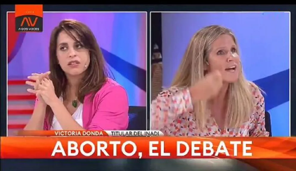 Víctoria Donda y Cynthia Hotton. Fuente (Twitter)