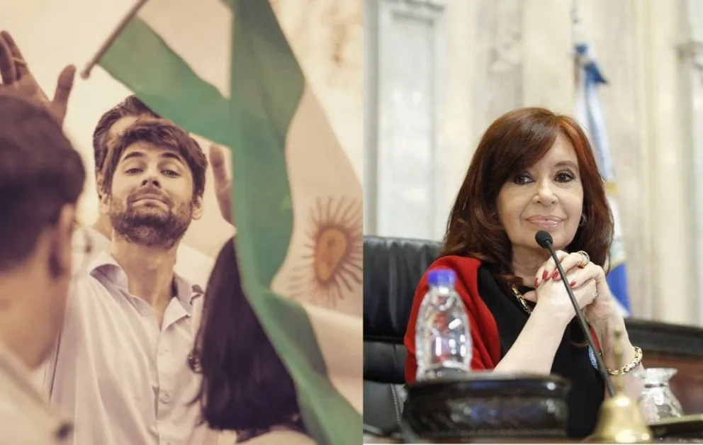 El Presto y Cristina Fernández. Fuente (Instagram)