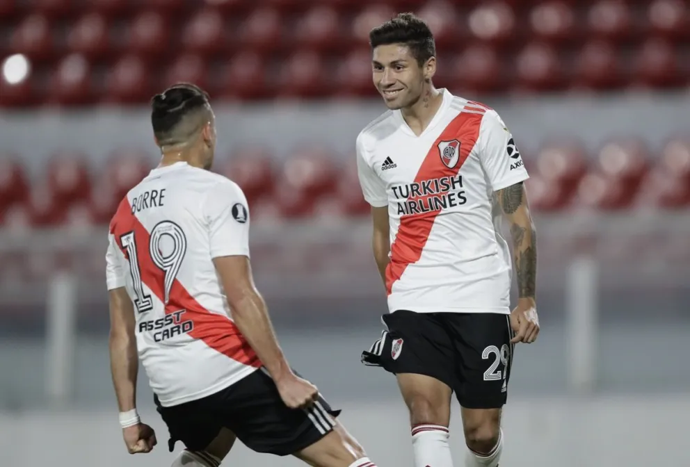 Otra vez, penal para River: Gonzalo Montiel no falló y el equipo de Gallardo gana 1 a 0