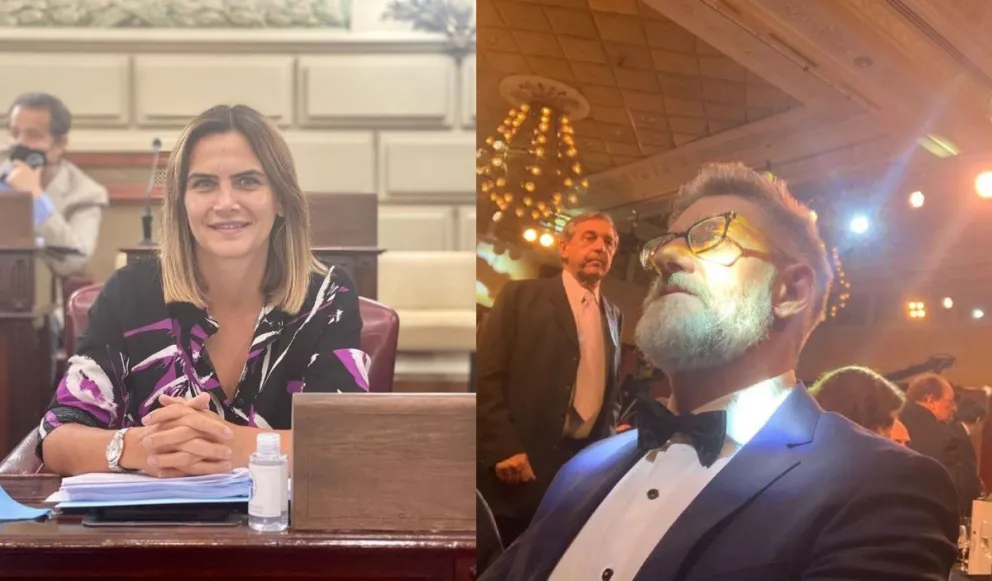 Amalia Granata y Luis Novaresio. Fuente (Instagram)