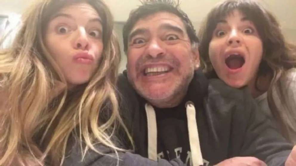 Dalma, Gianinna yDiego Maradona