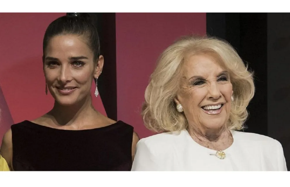 Juana Viale y Mirtha Legrand. Fuente (Twitter)