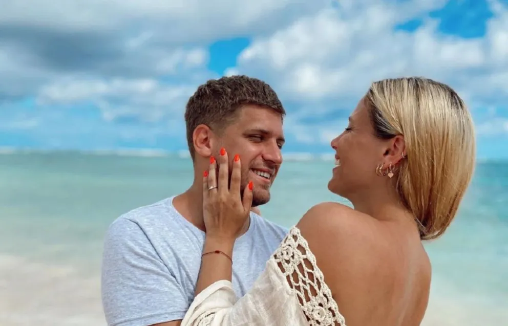 Lucas Rodríguez y Barbie Vélez. Fuente (Instagram)