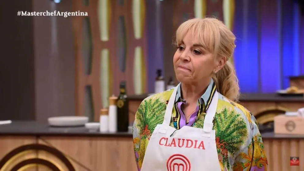 Claudia Villafañe y un peligroso accidente en MasterChef Celebrity