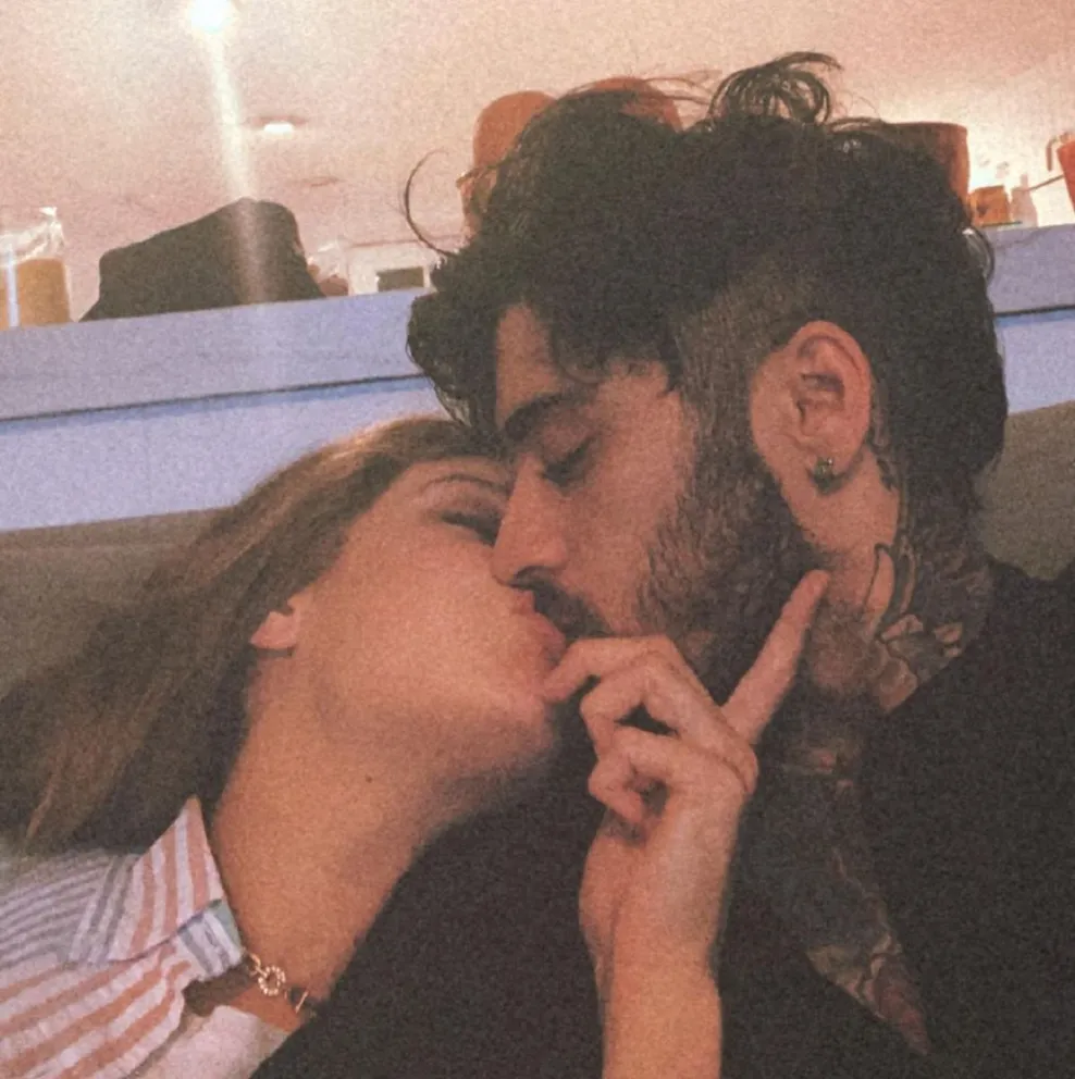 Gigi Hadid y Zayn Malik. Fuente (Instagram)