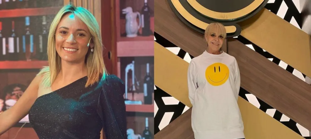 Rocío Oliva y Claudia Villafañe. Fuente (Instagram)