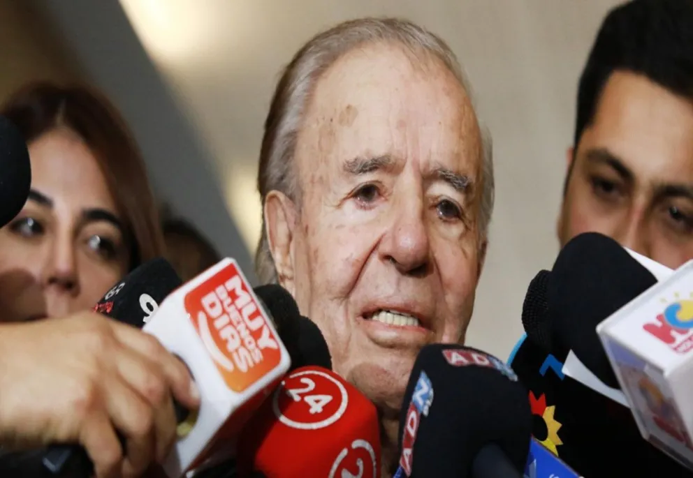 Carlos Menem. Fuente: (Twitter)