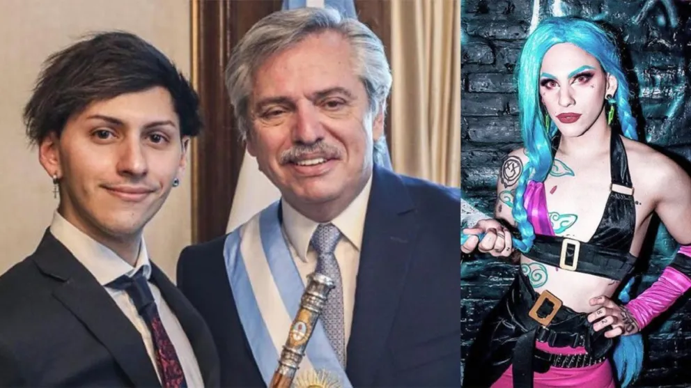Estanislao, el hijo drag queen de Alberto Fernández