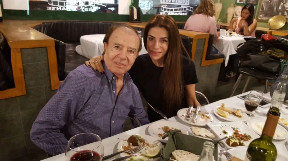 Zulemita sobre la falsa muerte de Menem: "Nos encomendamos a Dios"