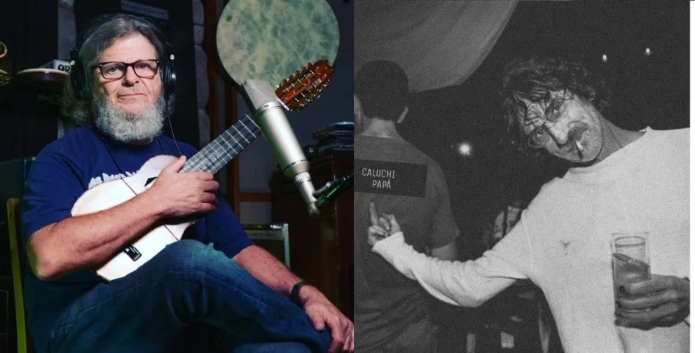 Gustavo Santaolalla y Charly García. Fuente (Instagram)