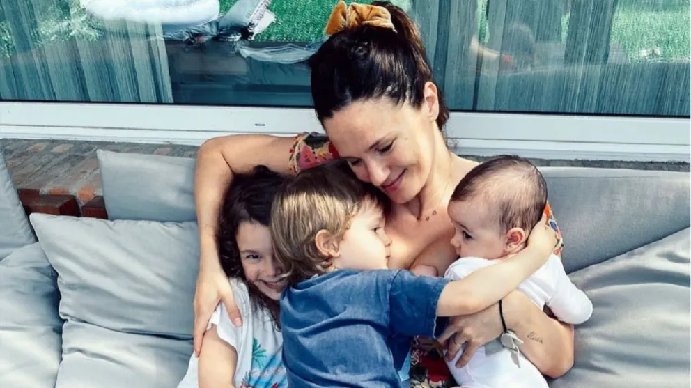 Paula Cháves compartió una memorable foto de sus abuelos y sus hijos