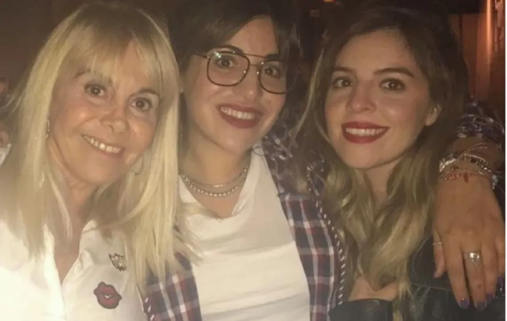 Claudia Villafañe, Gianinna y Dalma Maradona. Fuente (Instagram)