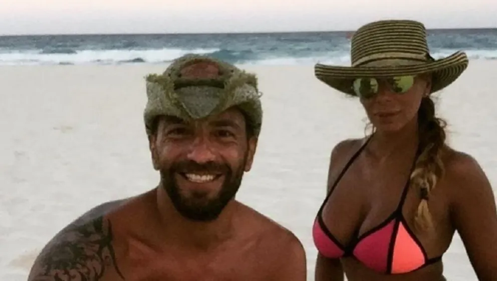 Ximena Capristo y Gustavo Conti. Fuente (Instagram)