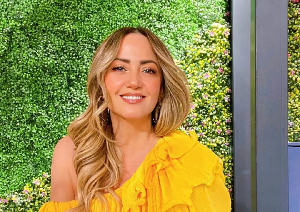 Andrea Legarreta cautivó a todos