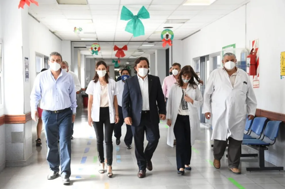 Sáenz inauguró el Laboratorio de Biología Molecular y Citogenética