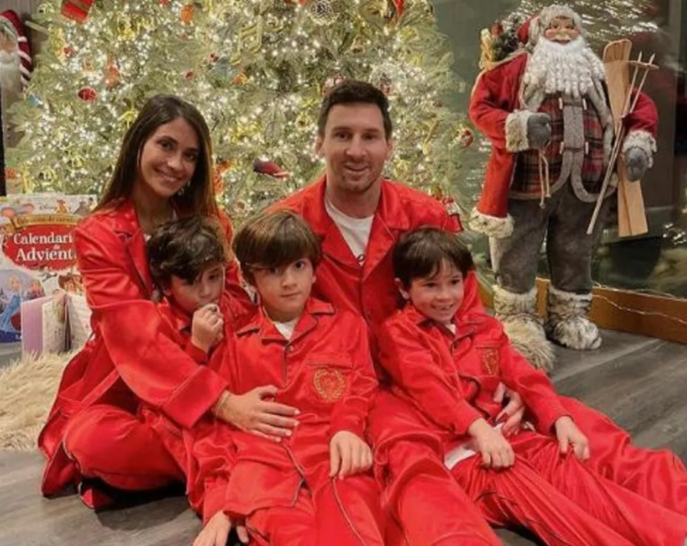 Antonela Roccuzzo compartió el inesperado y curioso regalo que recibió su familia