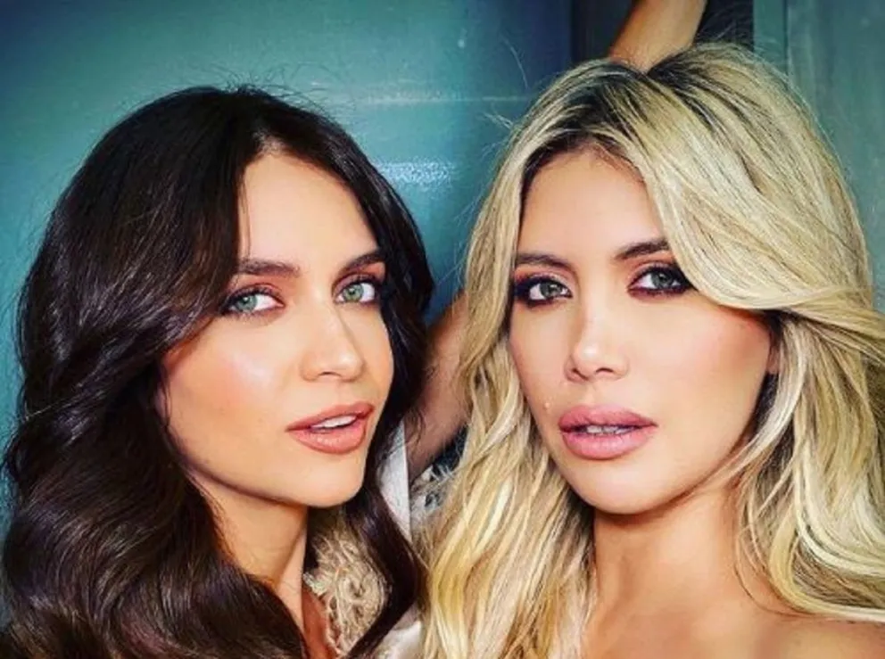 A puro fuego: Wanda Nara y su hermana Zaira posaron juntas y se robaron todas las miradas