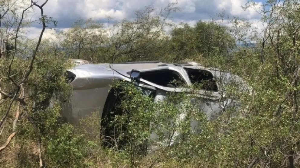 Vuelco de un auto
