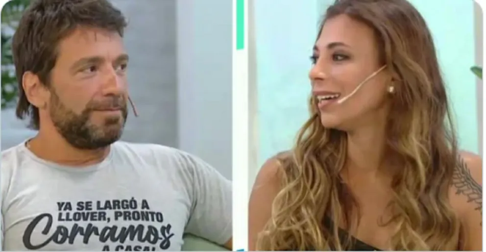 Gustavo Conti y Ximena Capristo. Fuente (Twitter)
