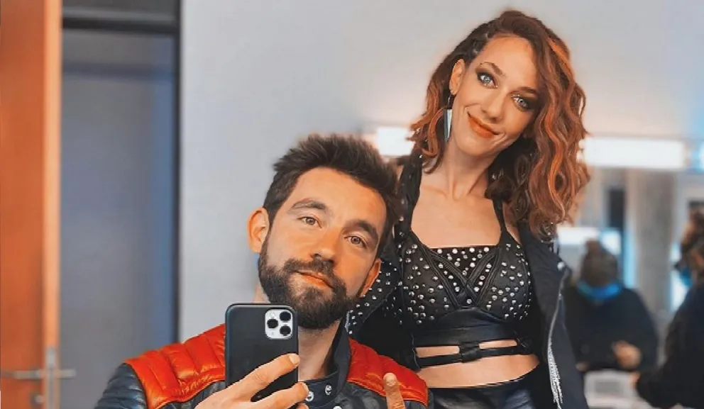 Cachete Sierra e Inbal Comedi Fuente:(Instagram)