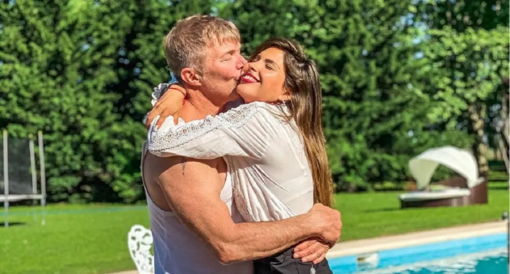 Fernando Burlando y Barby Franco. Fuente (Instagram)