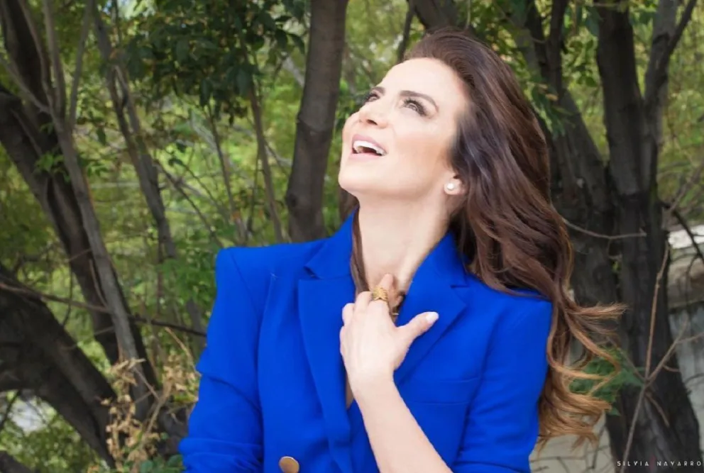 Silvia Navarro cautivó a todos 