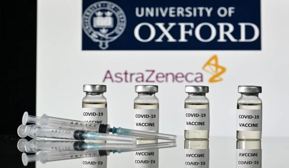 Vacuna de Oxford. Fuente: (Twitter)