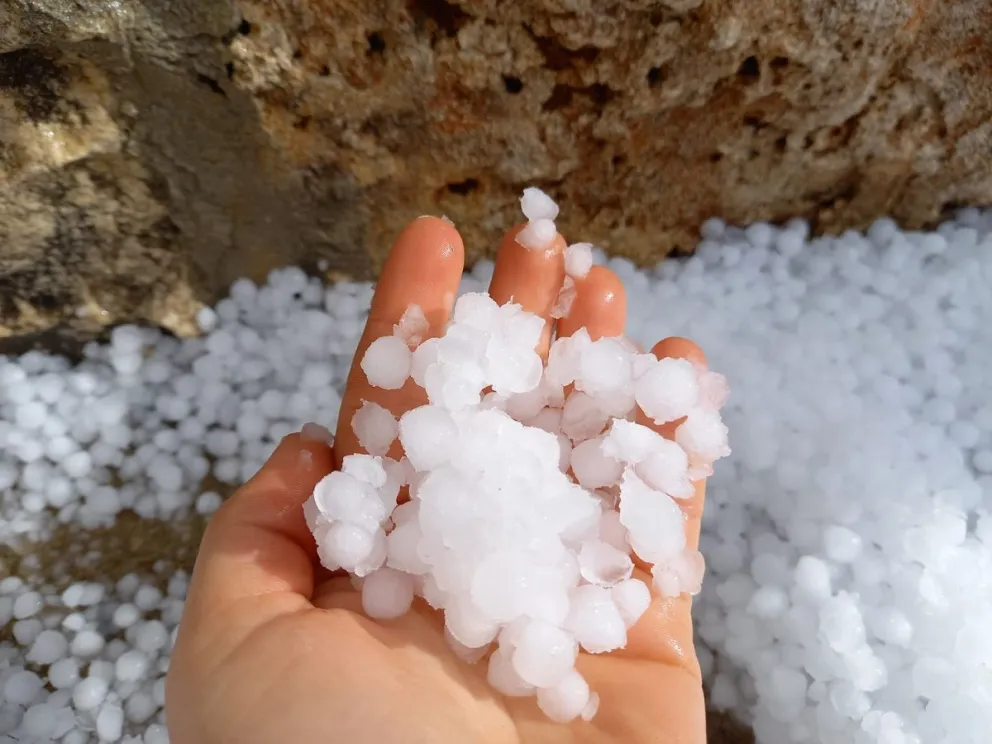 |URGENTE| Alerta por caída de granizo: la recomendación de Defensa Civil 