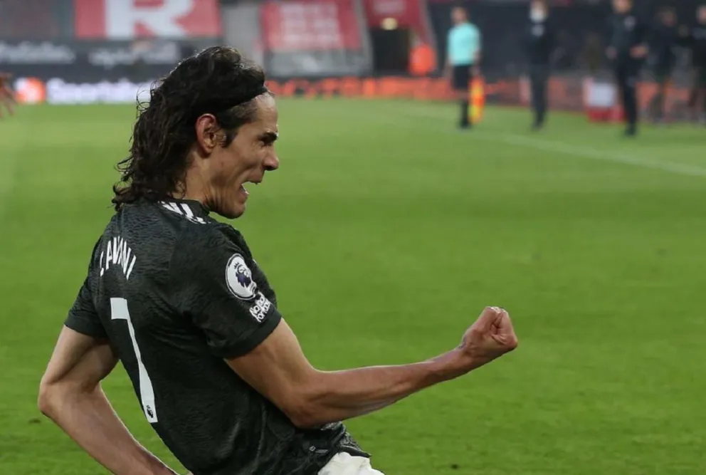 Edinson Cavani. Fuente (Instagram)