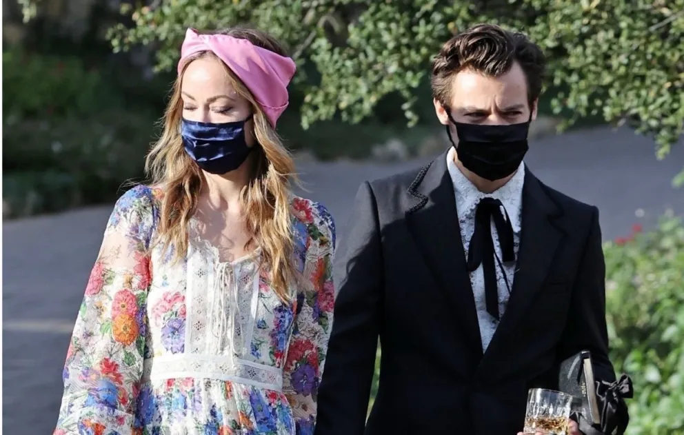 Olivia Wilde y Harry Styles. Fuente (Instagram)