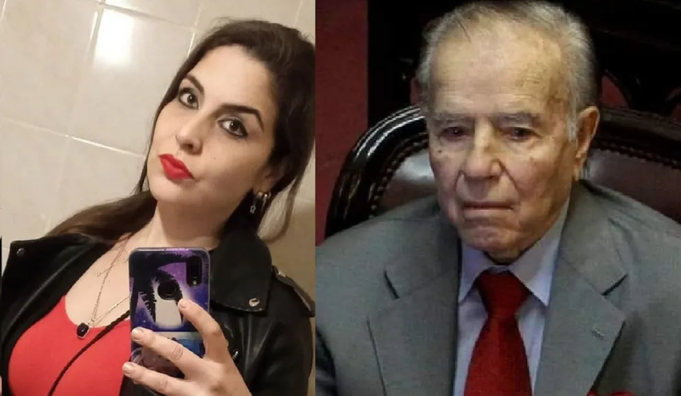 Antonella y Carlos Menem Fuente:(Instagram)