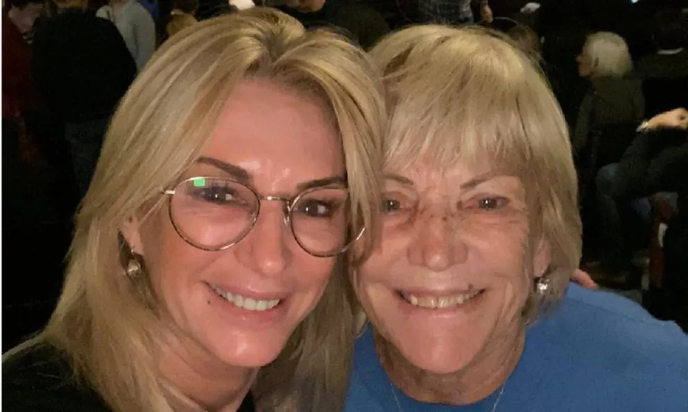 Yanina Latorre y su madre. Fuente (Instagram)