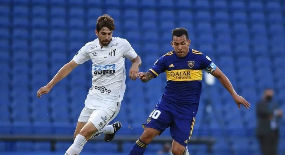 Boca y Santos no se sacaron ventajas y la serie se definirá en Brasil