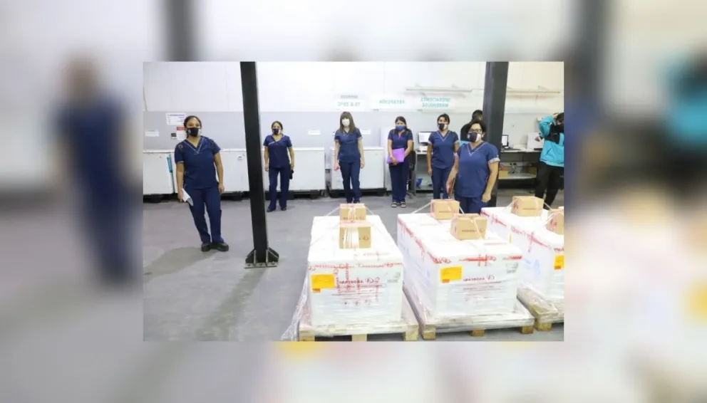 Llega la segunda carga de vacunas rusas a Salta: "Se van a distribuir hasta las zonas más recónditas"