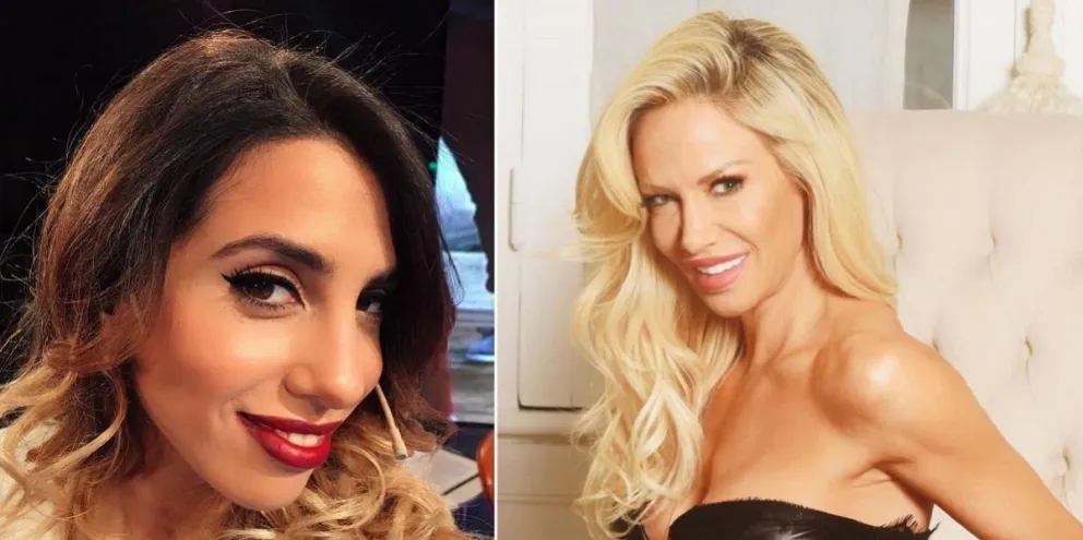 Cinthia Fernández y Luciana Salazar. Fuente (Instagram)