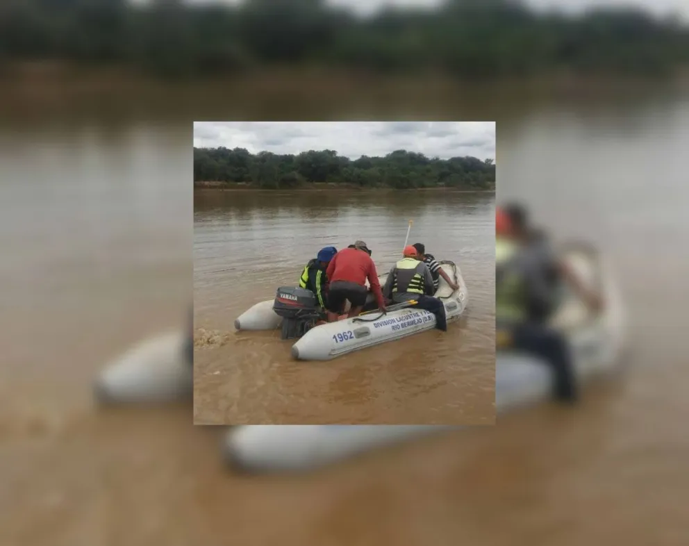 ¡Atención! Buscan desesperadamente a un pescador que ingresó al Río Bermejo y lo arrastró el agua