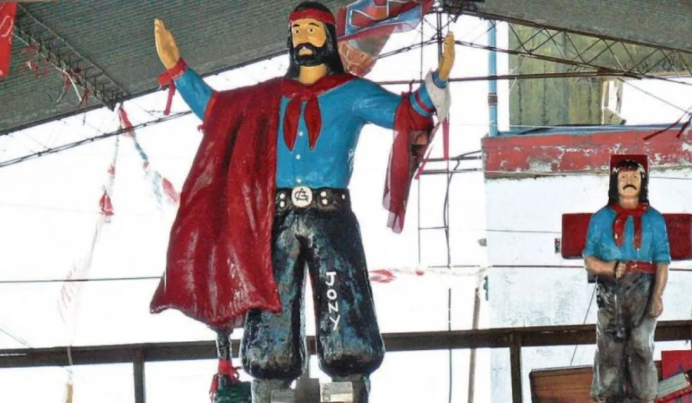 Ni el Gauchito Gil se salvó: vecino denuncia un hecho más de inseguridad