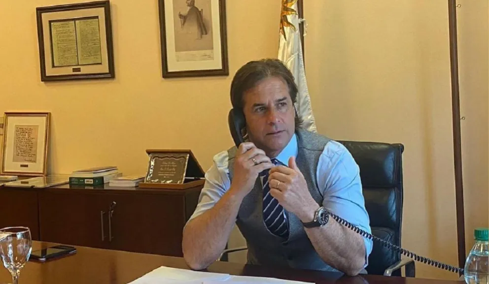 Luis Lacalle Pou Fuente:(Instagram)