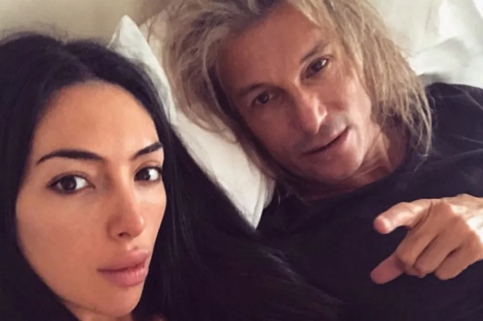 Claudio Caniggia cumplió años y solo uno de sus hijos lo saludó