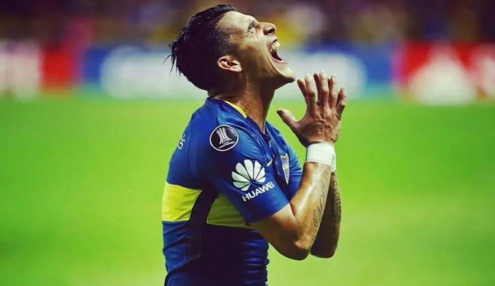 Cristian Pavón. Fuente: (Twitter)