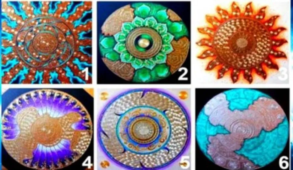 Test de las mandalas. Fuente: (Twitter)