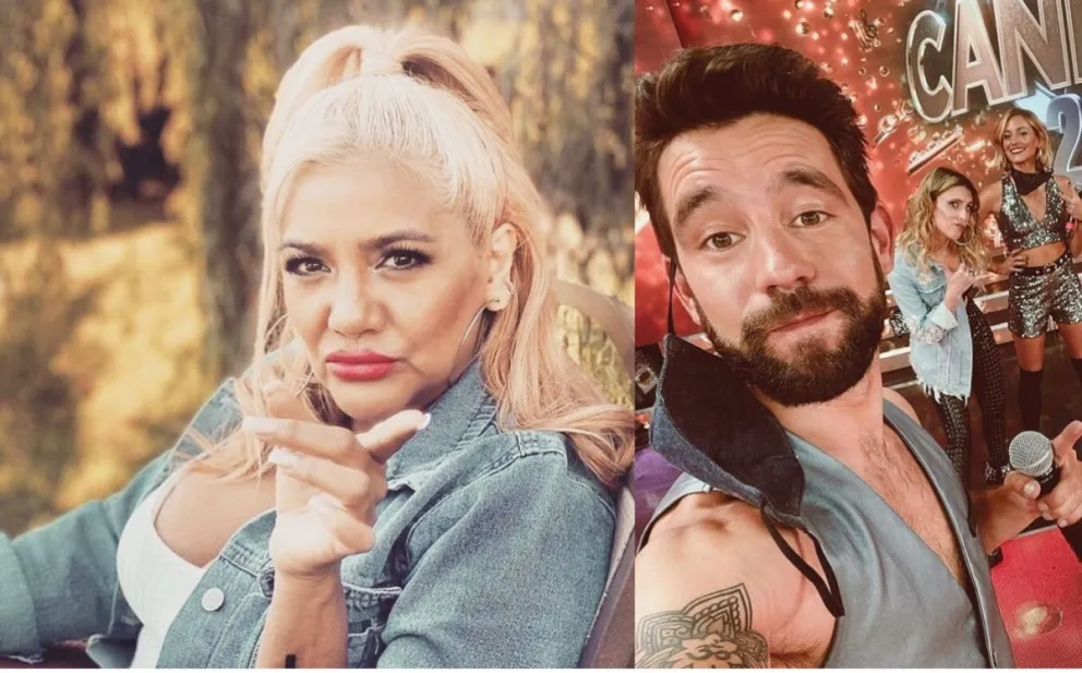 Gladys, la bomba tucumana y Agustín Sierra. Fuente (Instagram)