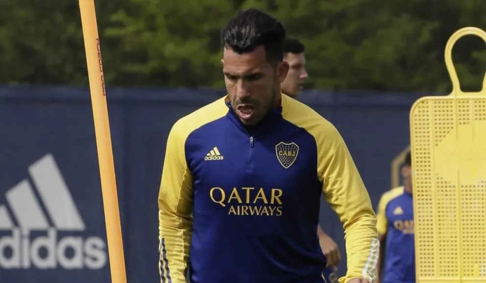 Carlos Tevez. Fuente: (Twitter)