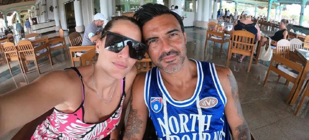 Mica Viciconte y Fabián Cubero. Fuente (Instagram)